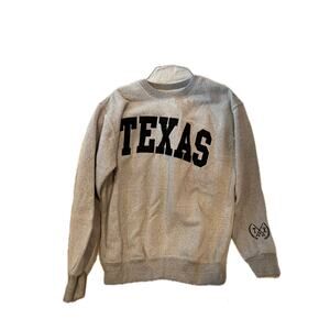 New York Popular Brand Texas Gray Crewneck Mens M